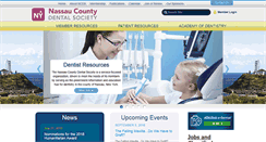 Desktop Screenshot of nassaudental.org